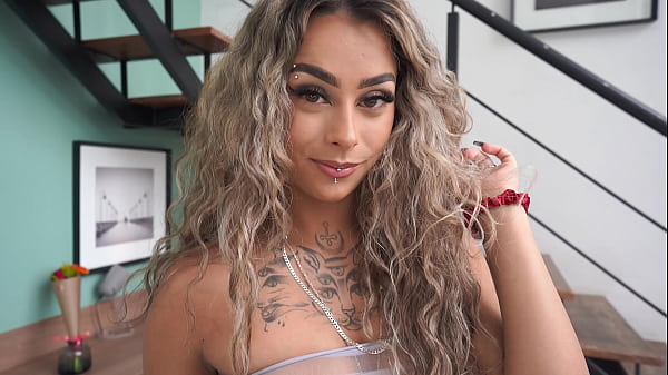 Image Very pretty face 19 years Brazilian, Morganita Brux fucked by 3 huge cocks (DAP, DP, Anal, 3on1, Monster cock)OB423