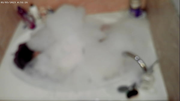 Image Solo Bubble Bathing Boy