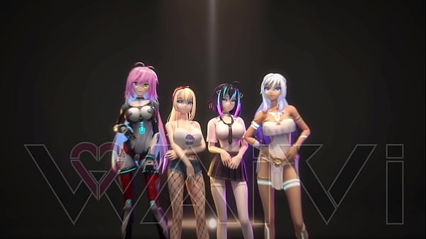 Image Hentai Vtuber Cosmic Faith flexing her ass &  riding dildo w/ ending inside pussy (3D / VRCHAT / MMD)