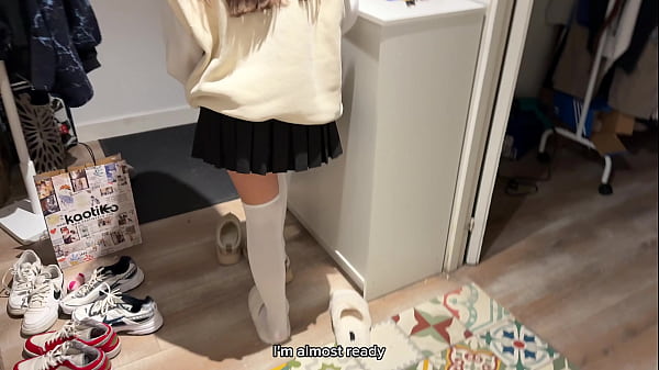 Image I Caught Stepbrother Jerking Off! - Stepbrother Cum On My Uniform And I Can't Go To Study So Fuck Me More...