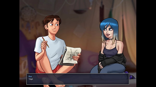 Image Let's Play - Summertime Saga, Meet Eve