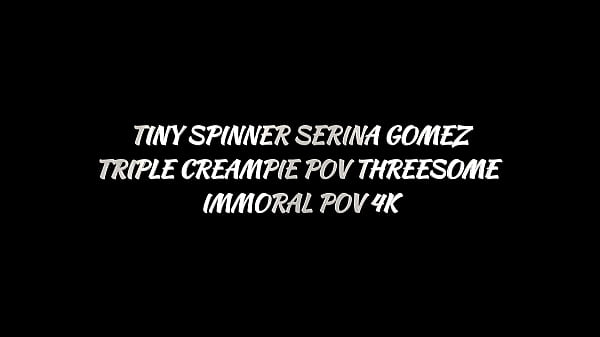 Image TINY SPINNER SERINA GOMEZ TRIPLE CREAMPIE POV THREESOME &ndash_ IMMORAL POV 4K