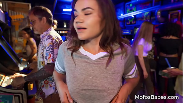 Image Sexy teen flash her big natural boobs in public and enjoy big dick in mouth and wet pussy - Naudi Nala, Peter Green