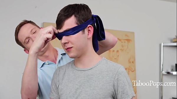 Image Step Dad Gives Blindfolded Twink Step Son Dakota A Taste Of His BWC - Dakota Lovell and Brody Kayman