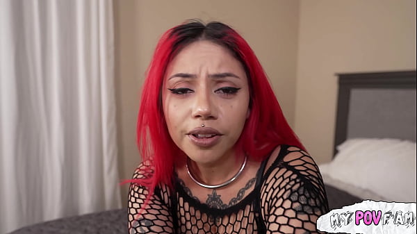 Image Bratty goth stepdaughter seduces big dick stepdad