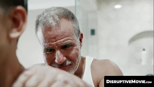 Image DisruptiveMovie.com - Stepdad Dale Savage deepthroats stepson Brandon Anderson's massive cock