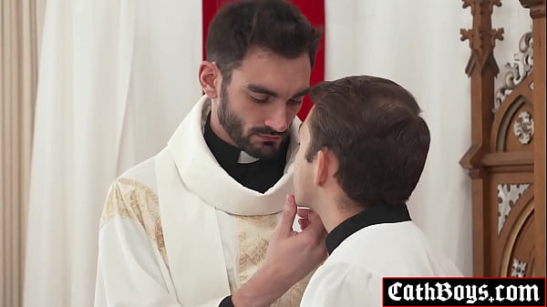 Image This holy church is a sinful fuck nest! Priest Jack Aries is fucking the horny twink Marcus Rivers who already had sex with father Max Sargent!