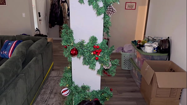 Image Sexy Latina Model Face Fucked & Eats Ass For Christmas