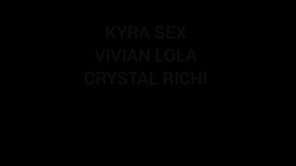 Image Big Christmas Scene 2024, Kyra Sex, Vivian Lola, Crystal Richi vs 5 Studs, DP, DAP, Piss in mouth, creampie, Facial cumshots