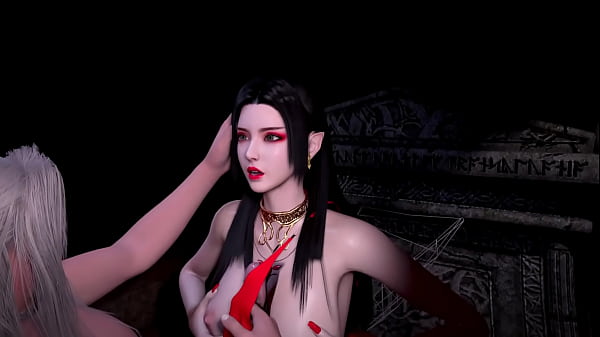 Image 3D big boobs Asian mature milf sucking the big cock and got fucked so hard