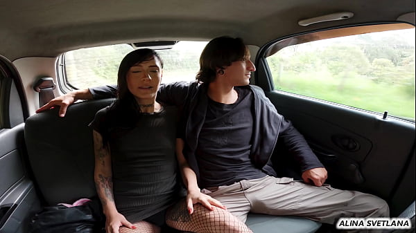 Image My first porn scene fucking with a big dick in a car