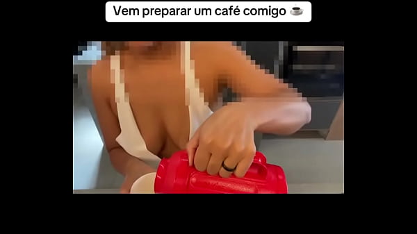 Image Come prepare a coffee with me ️Vem preparar um caf&eacute_ comigo#brazilian #housewife #sexy #LUNA #coffee #cafe #hot #Go...