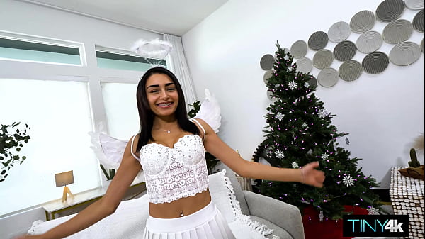 Image Holiday Ho Looks Like An Angel On A Christmas Tree When She Rides Cock