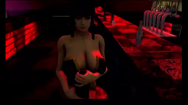 Image 3D Petite Big Tits Long Hair Brunette Fishnets Sex wSound added