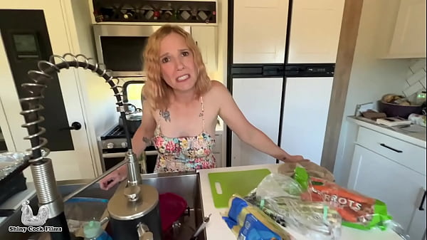 Image Helping My Stepmom's Holiday Stress - Jane Cane, Shiny Cock Films