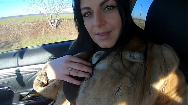 Image Preview - Cheating wife goes fur-coat shopping with her husband's friend. She will suck his cock out-door 221