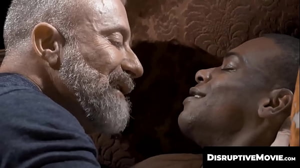 Image DisruptiveMovie.com - Muscular Dilf Lance Charger accepts Adrian Hart's raw anal creampie