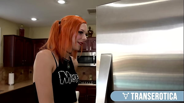 Image TS Aphrodite Adams Gets Anal Banged By Sarina Havok In the Kitchen!