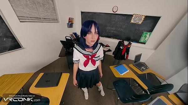 Image VR Conk: Hot Student Ryuko Matoi Gets Fucked Upskirt and Has a Real Orgasm in Anime Cosplay Parody | HD Porn