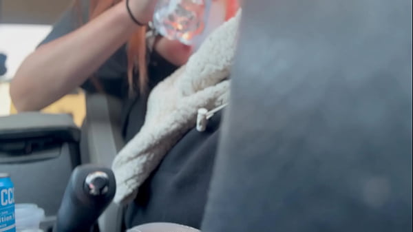 Image Italian Big Tits Milf Artemisia Love Flashing her bit tits while driving around Long hair fetish