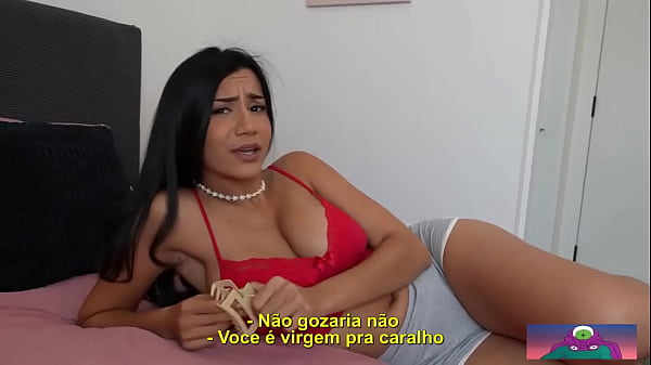 Image Meia irm&atilde_ desafia o meio irm&atilde_o a gozar - Legendado PT-BR (Se voce tiver algum v&iacute_deo espec&iacute_fico ou alguma atriz que voce queira ver legendado, deixe nos coment&aacute_rios)