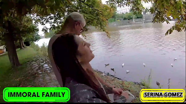 Image Serina Gomez's Tight Teen Pussy Gets Stuffed After Duck Feeding!
