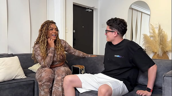 Image I fuck a Colombian Ebony MILF at my best friend's house and she catches us in creampie! Carla Morelli & Pipeboy