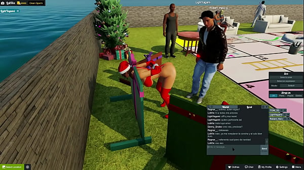 Image 3dxchat | LoliVix entregandole el regalo de navidad a todos | noche 30: 15 chicos | 1ra parte
