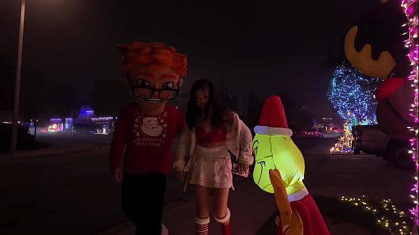 Image Ho Ho Ho! Lulu Chu Rides The PornDude's North Pole.