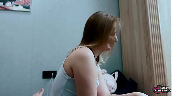 Image When the husband is away, the wife seduces and fucks his friend hard!
