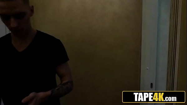 Image Sneaky Dude Catching His Ultra-Cute Teen Stepsister Watching Porn