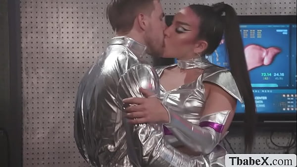 Image Tgirl astronaut gets ass bareback fucked in ship
