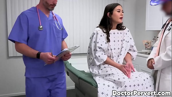 Image Busty girl Jasmine Wilde comes to do a pussy checkup so her doctor seduces her into sex