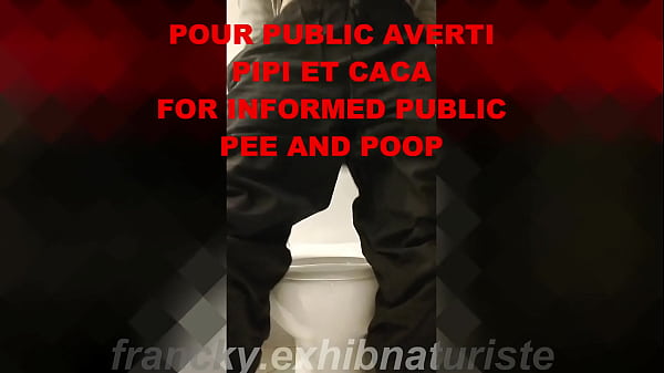 Image je Pisse, je fais grosse commission et je m'essuie le cul sur les chiottes, vid&eacute_o compl&egrave_te non flout&eacute_e.