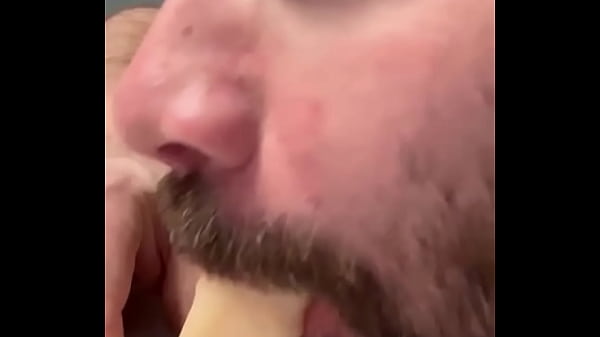 Image Really enjoying sucking my dildo