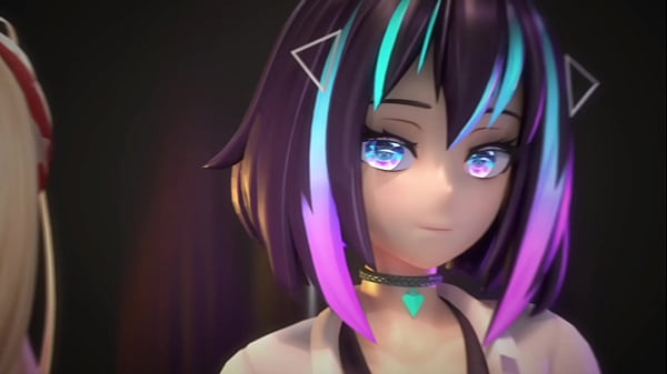 Image Hentai Vtuber Elfie Love gives you blow job & boob job w/ cumshot on her tits (3D / VRCHAT / MMD)