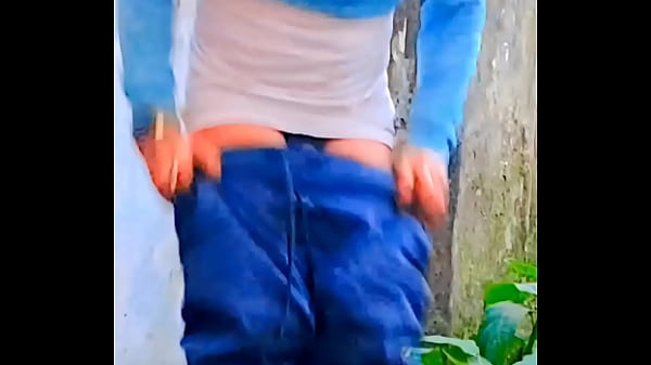 Image Cute femboy outdoor fun and piss compilation