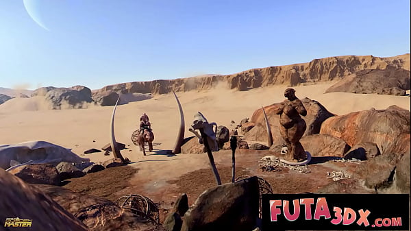 Image Futa3DX - Redhead Futa Lands On Planet & Gets FUCKED HARD By Alien Primals - COMIC