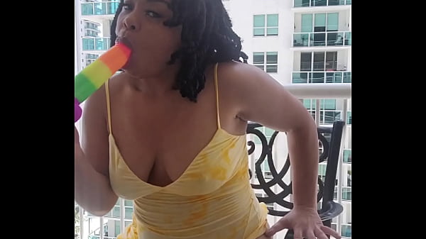 Image Super Soaker Pussy Spray Balcony