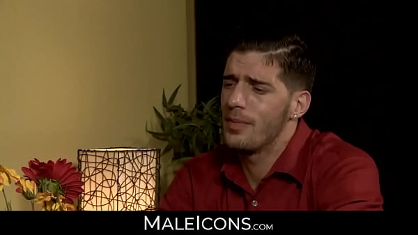 Image MaleIcons.com - Sexy Ty sucks and licks muscled Davey's uncut and big penis with excitement