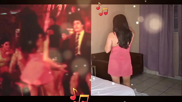 Image Cosplay de A&ntilde_o Nuevo, Durante la fiesta de A&ntilde_o Nuevo la chica le da el culo de regalo a su pareja, 4k FHD