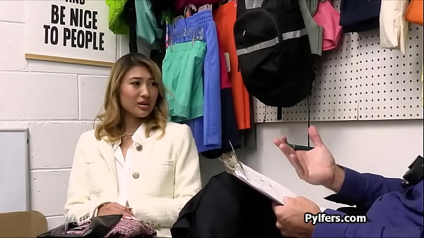 Image Super hot Asian suspect gets fucked after strip search
