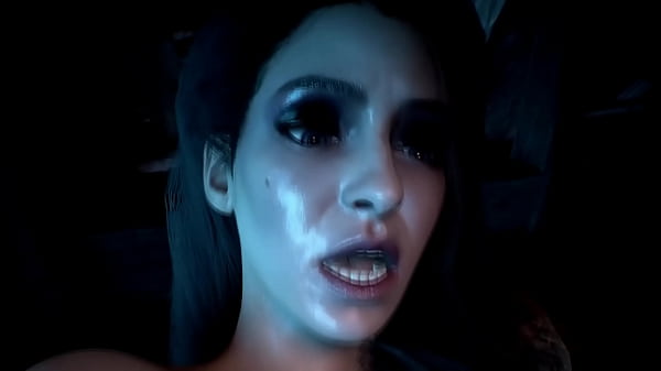 Image Video Game Futa Yennefer from Witcher Rides Mans Cock