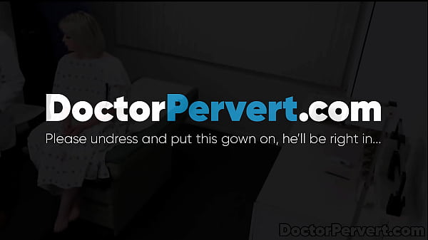 Image Thick blonde Annie Archer goes to see her doctor who seduces her into a wild fucking session
