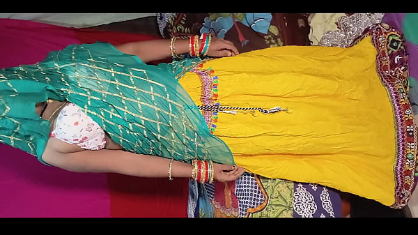 Image Rajasthani Bhabhi had a lot of fun after taking off her lehenga from her brother-in-law, full 4K video