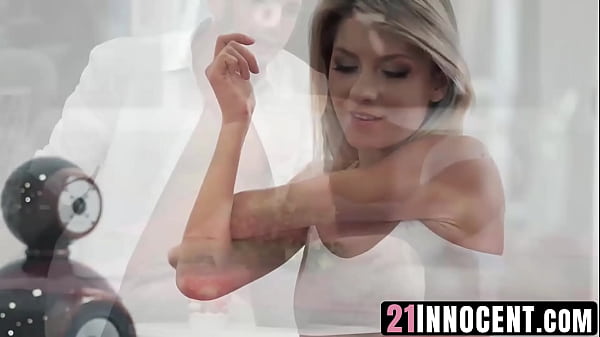 Image 21Innocent.com - Horny Rebecca Volpetti deepthroats a massive cock before a intense fuck by Raul Costa