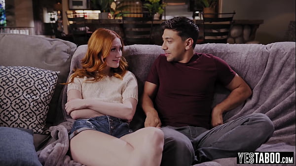 Image Petite redhead teen fucks big dick stepbro to get back at stepmom