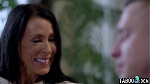 Image Big boobed mature stepmom Reagan Foxx wants to get closer to her stepson