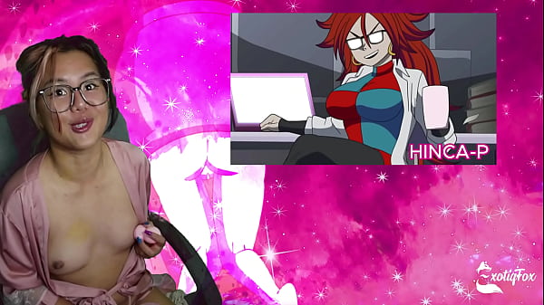 Image FILL ME UP LIKE HOW HE DID ANDROID 18 - Reacting To Hinca P's Perfect Cell ExotiqFox Solo Gooner Girl Masturbation