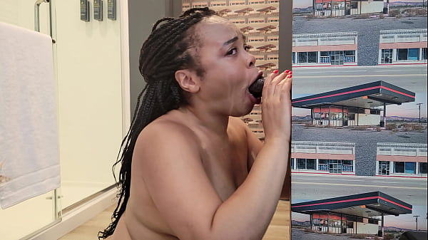 Image Super Sloppy Deepthroat with dildo